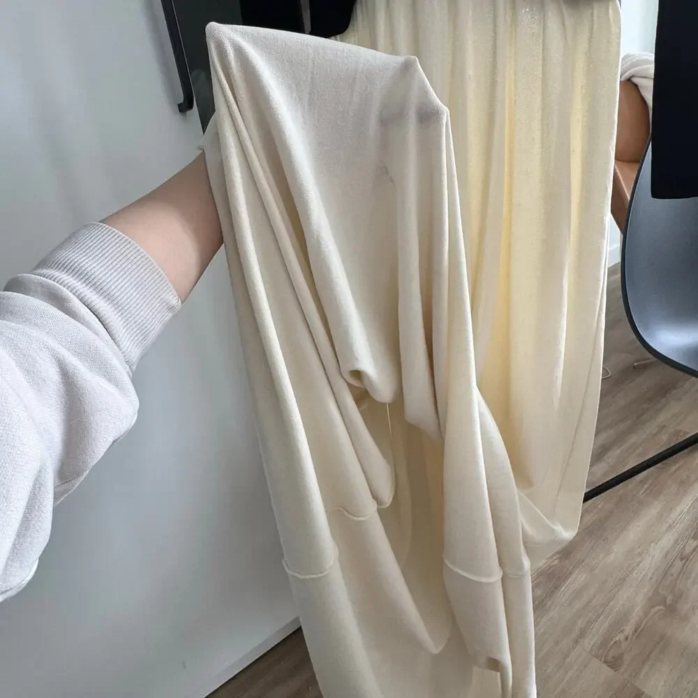 Solid & Striped Soglio Dress Ecru Knit Maxi Dress Small - Picture 7 of 12